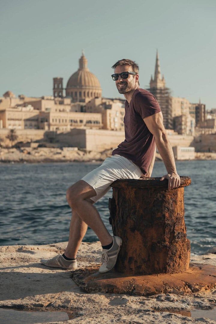 Verdi Gzira Promenade in Malta