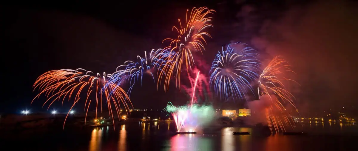 new year fireworks malta