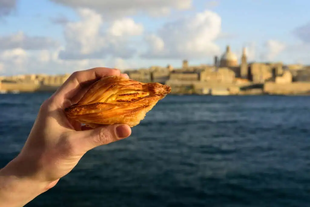 Traditional Maltese pastry Pastizzi